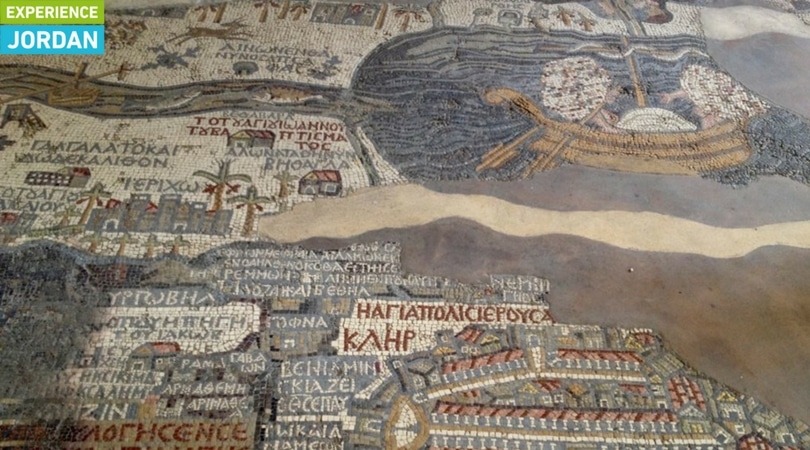 Mosaic Floor in Madaba