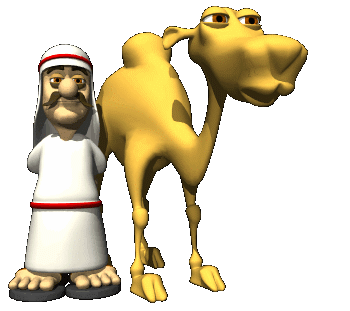 camel gif - Experience Jordan Adventures