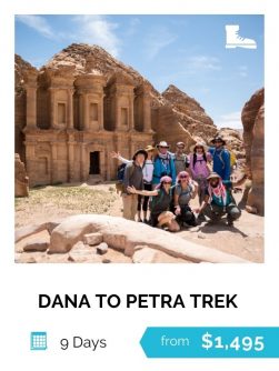 Dana to Petra Group Tour
