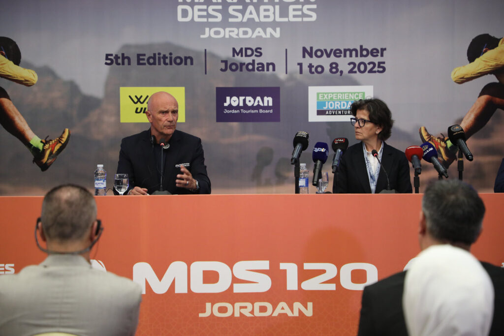 Jordan to Host 5th Edition of Marathon des Sables in Wadi Rum – November 2025 11 Minister of Tourism Lina Annab abd Cyril Gauthier