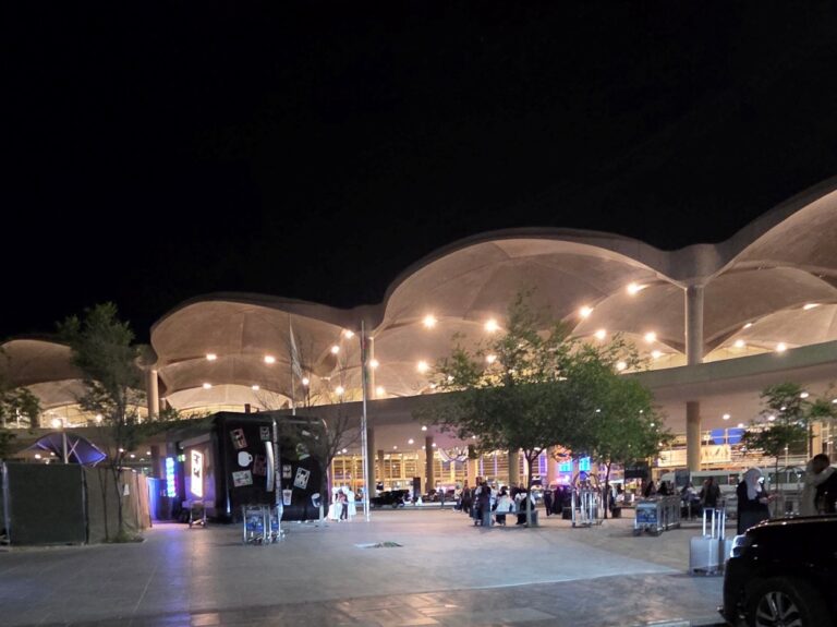 Departing Jordan: Before You Leave 1 QAIA_airport_night